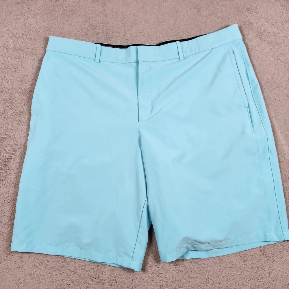 Nike Dri-FIT Golf Shorts Mens size 40 Blue Standard Fit Performance 9"